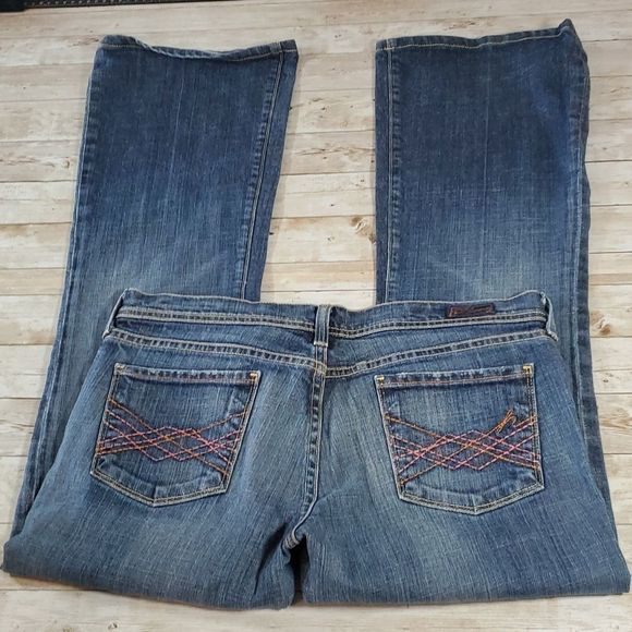 Citizens of Humanity Naomi #065 Low Waist Flair Flare Stretch Jeans Size 30 - Picture 7 of 14